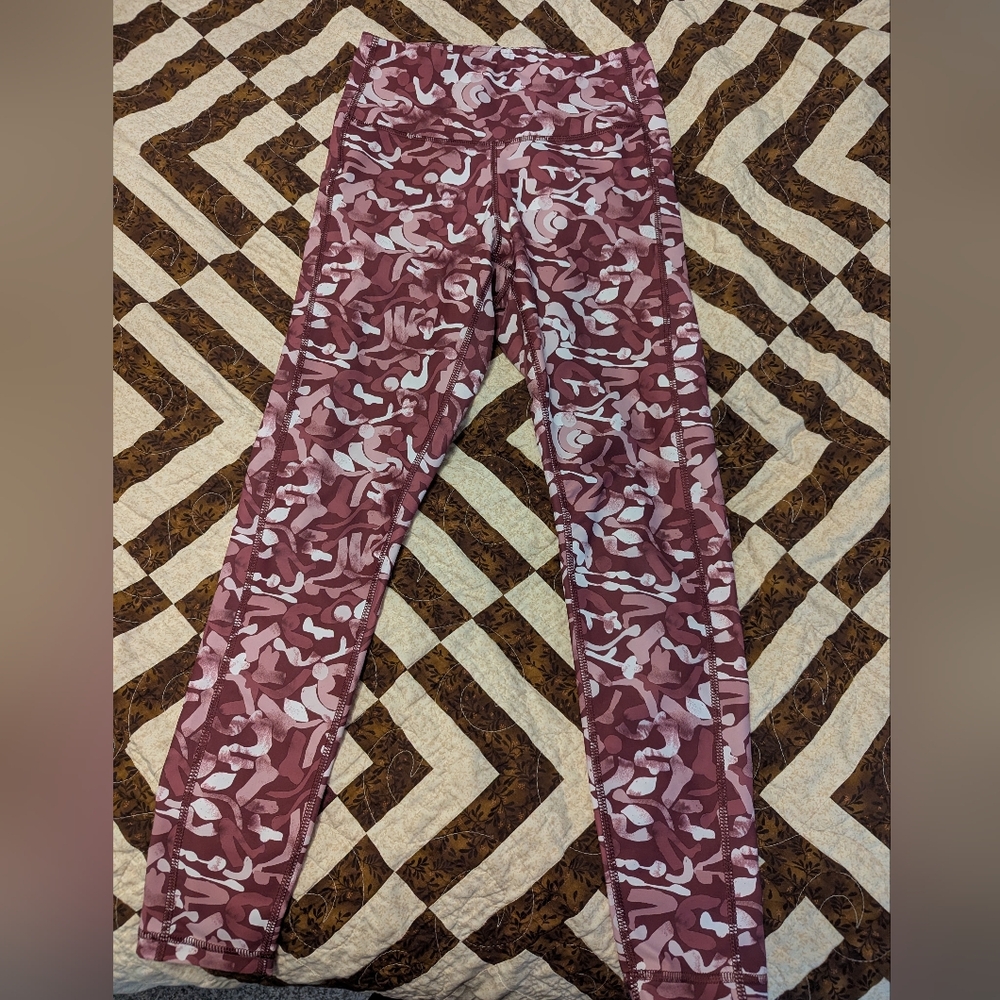 Tek Gear Pink Camo Leggings - High-Rise Active Pants